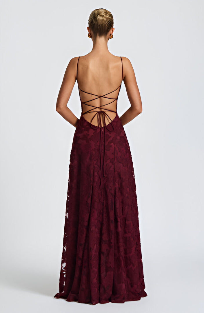Francisa™ | Blonder Corset Maxi Kjole - Auvéla