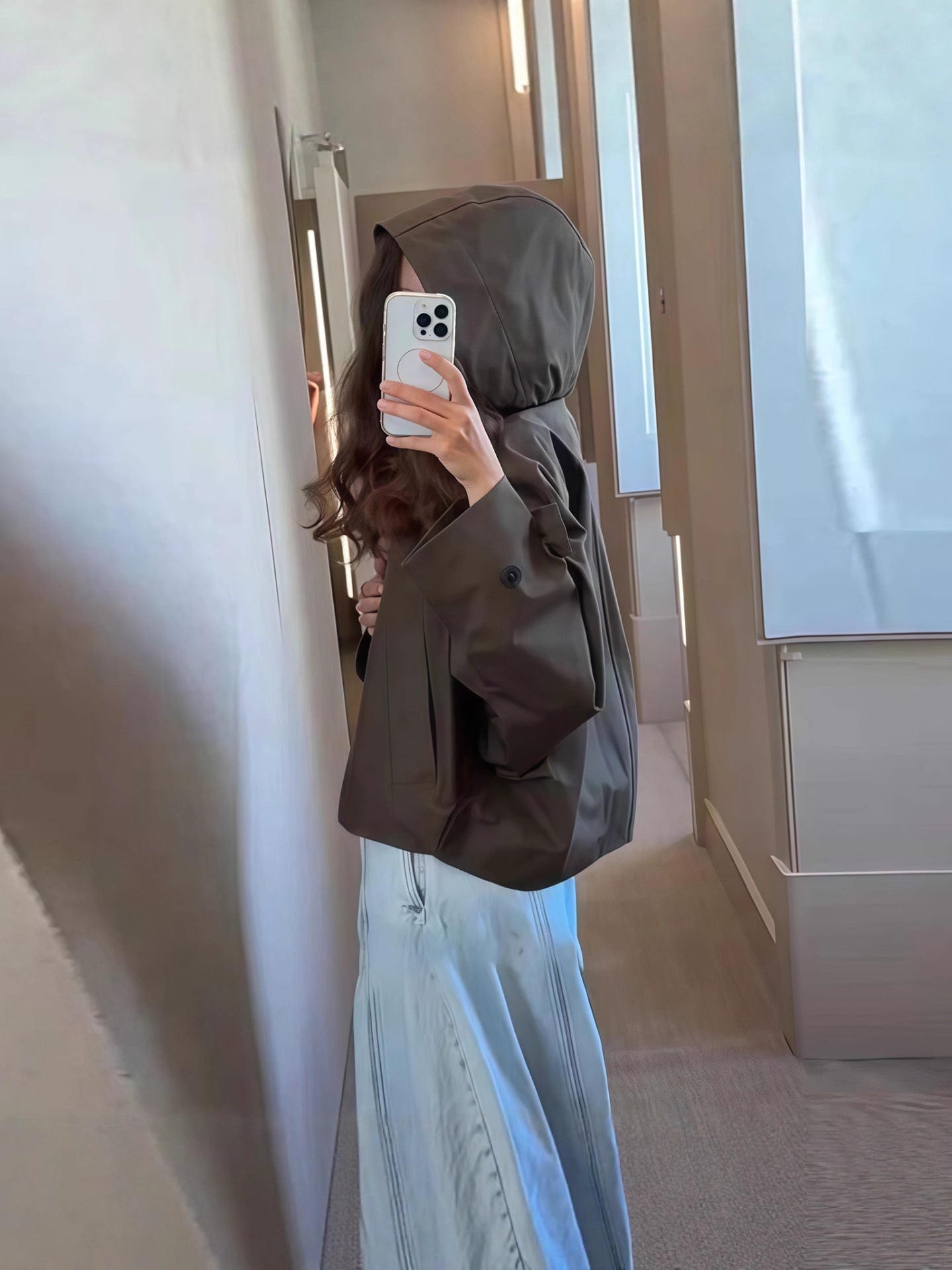 Liv | Oversized Hoodie Jakke - Auvéla