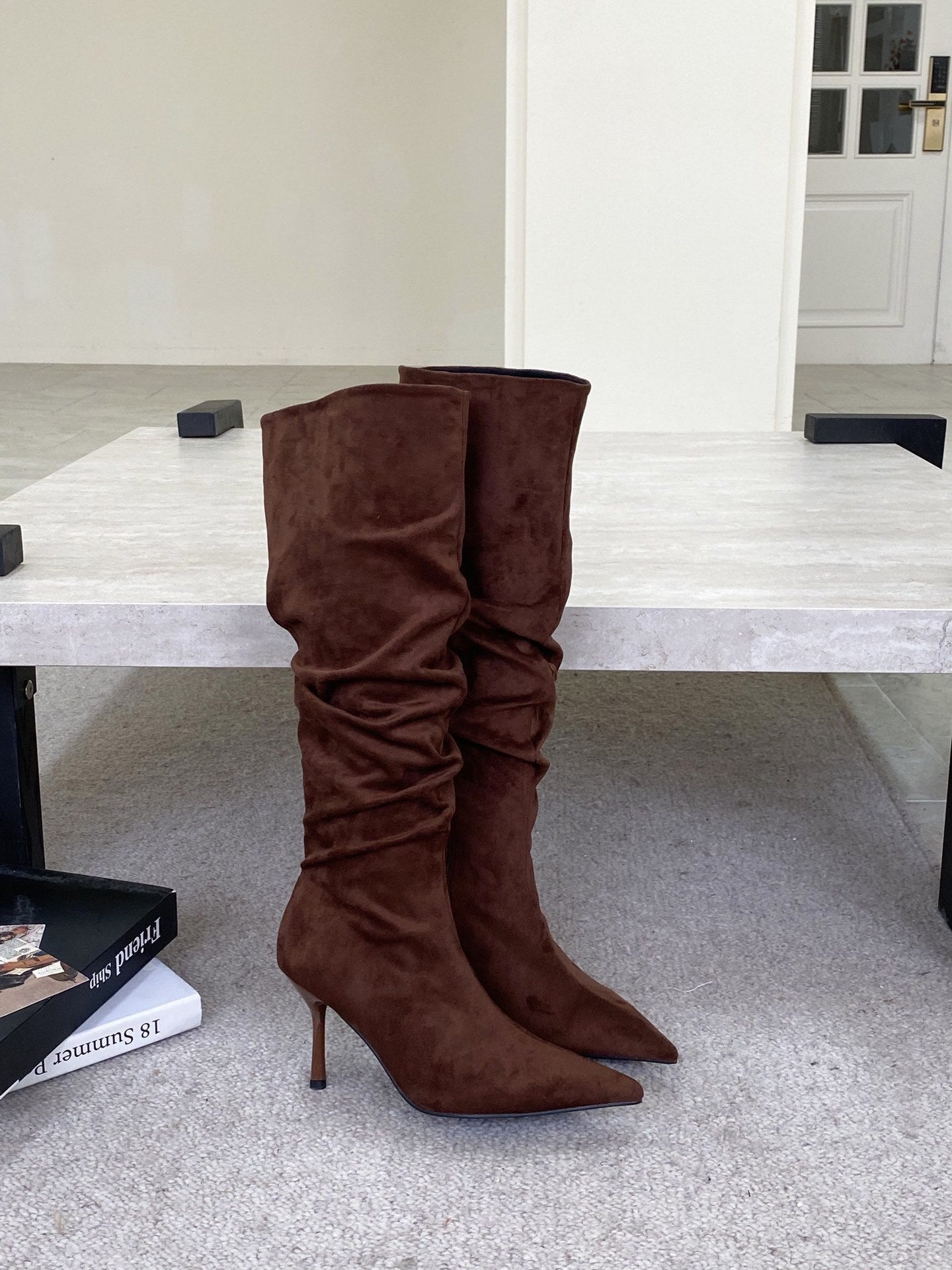 Elare suede boots