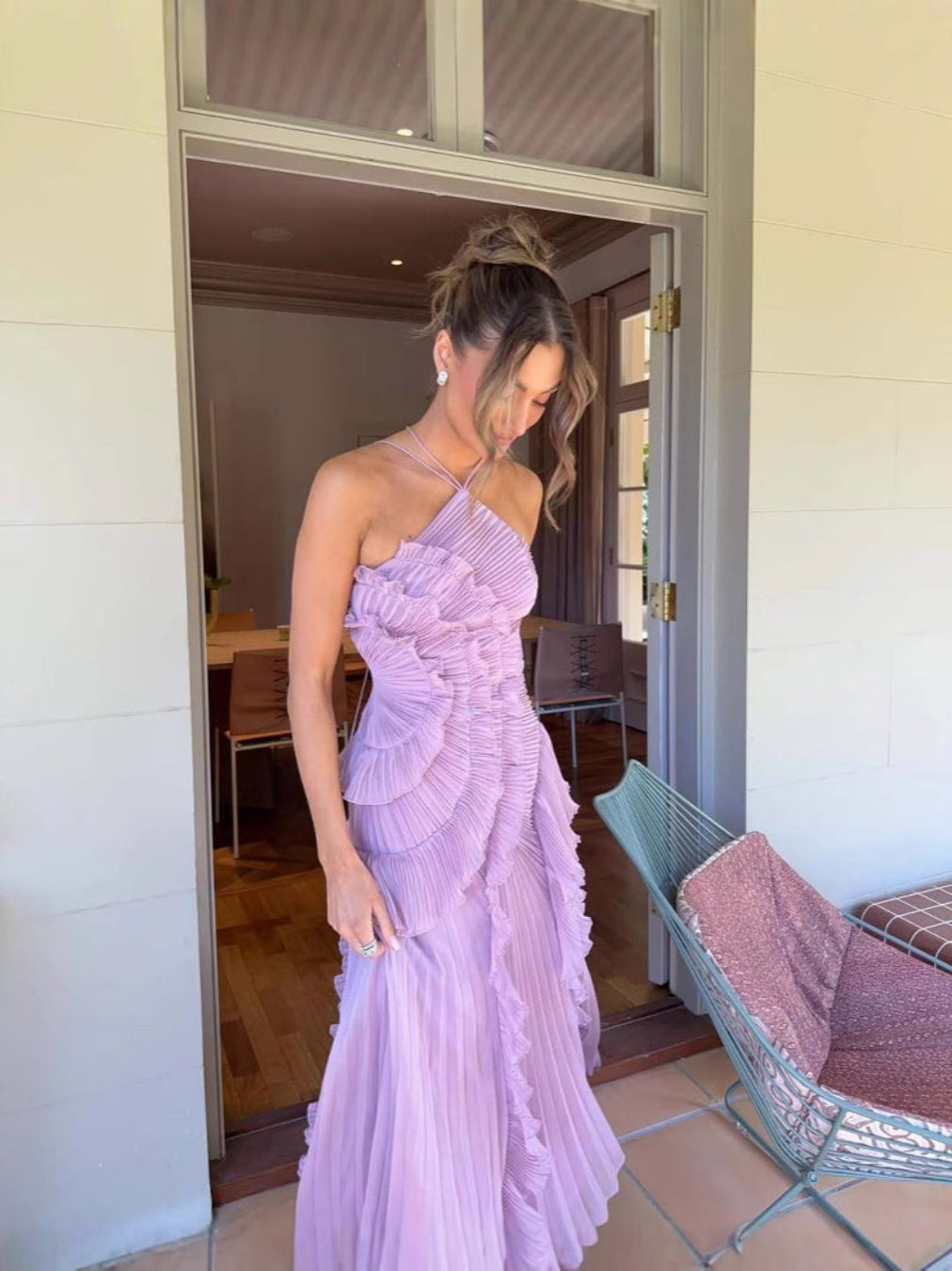 Junie | Charmerende kjole med flæser - Auvéla