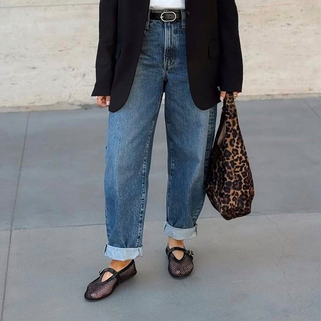 Margaux Mesh Ballerinaflats - Auvéla