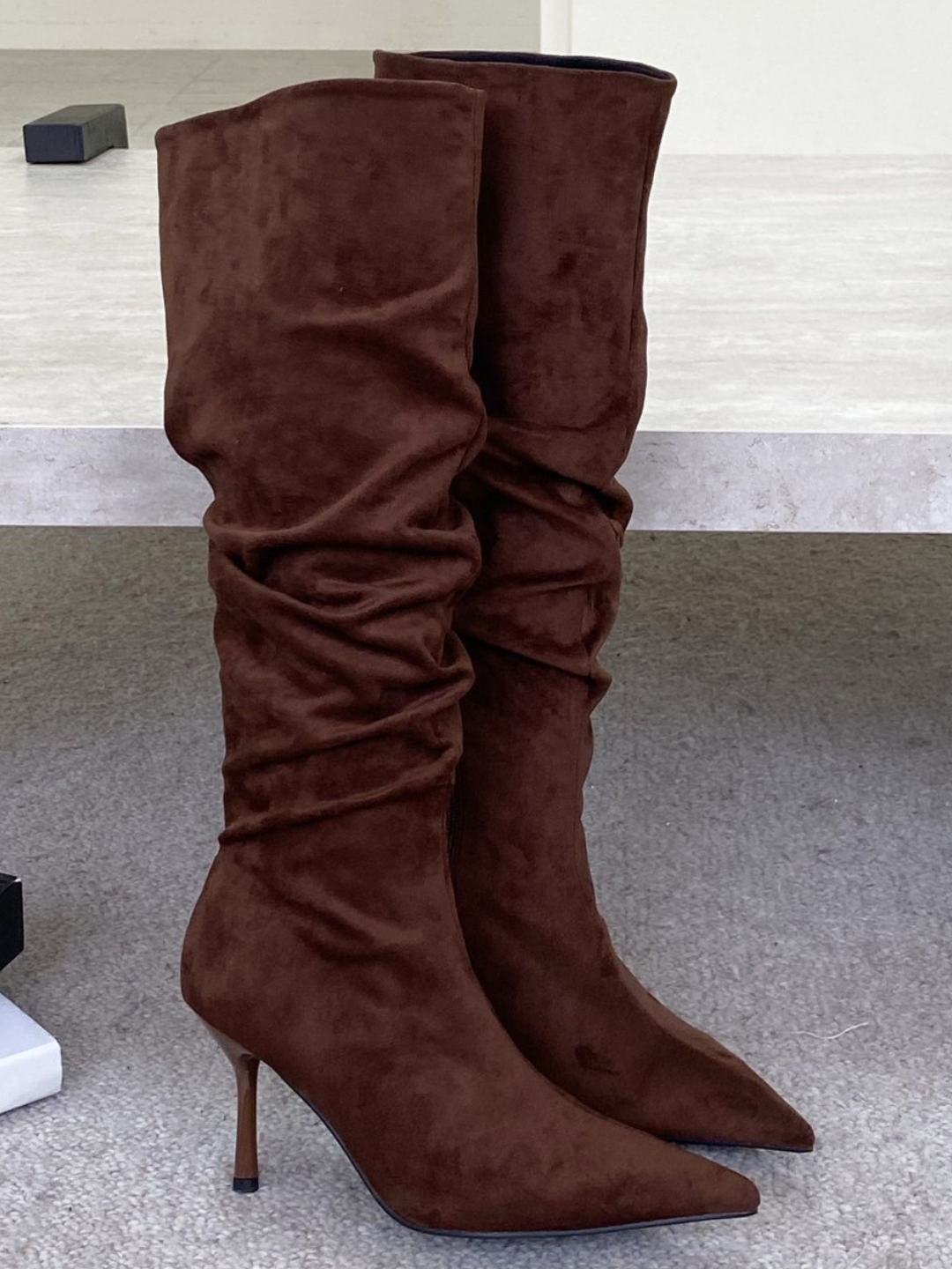 Elare suede boots