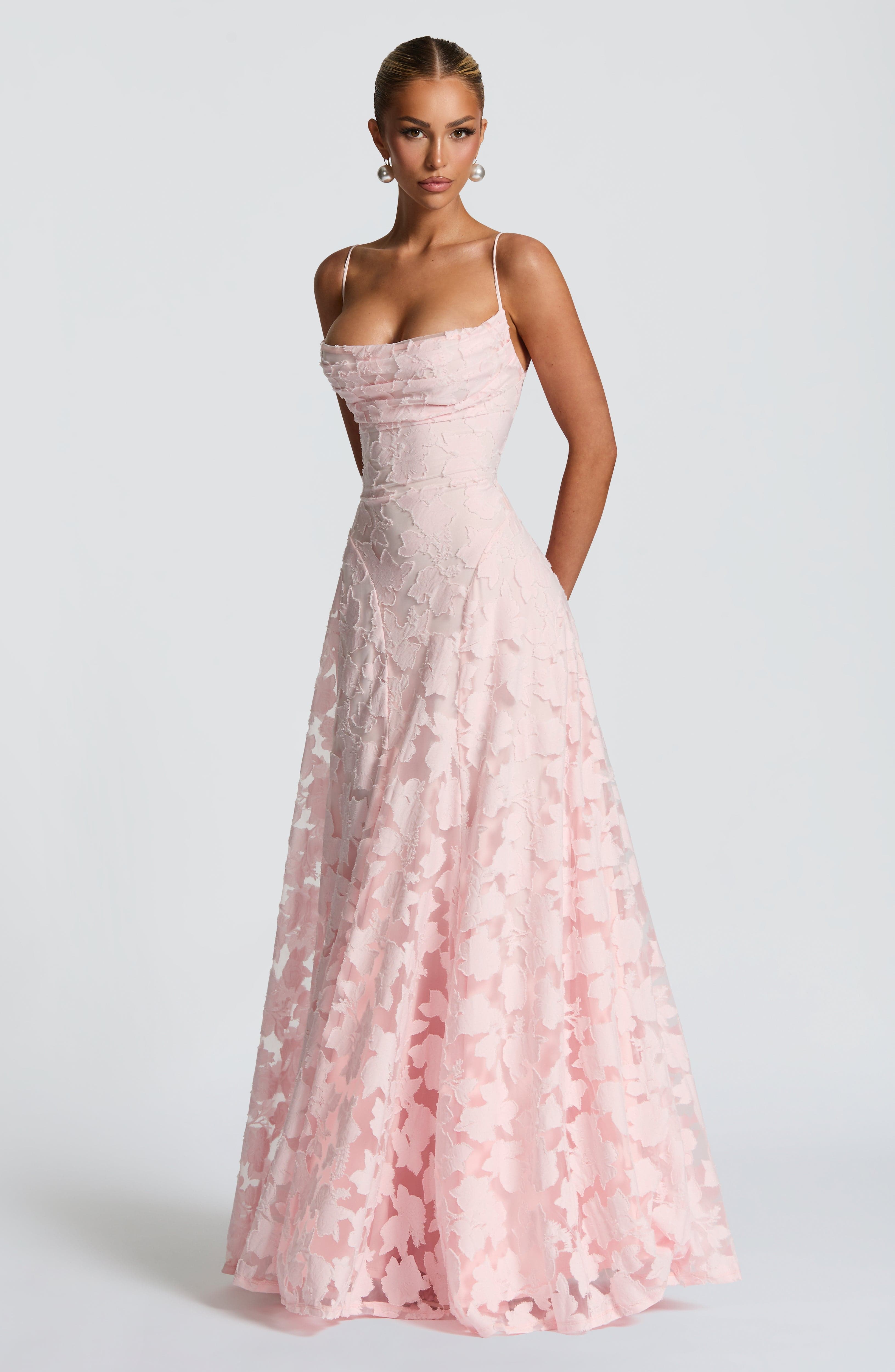 Francisa™ | Blonder Corset Maxi Kjole - Auvéla