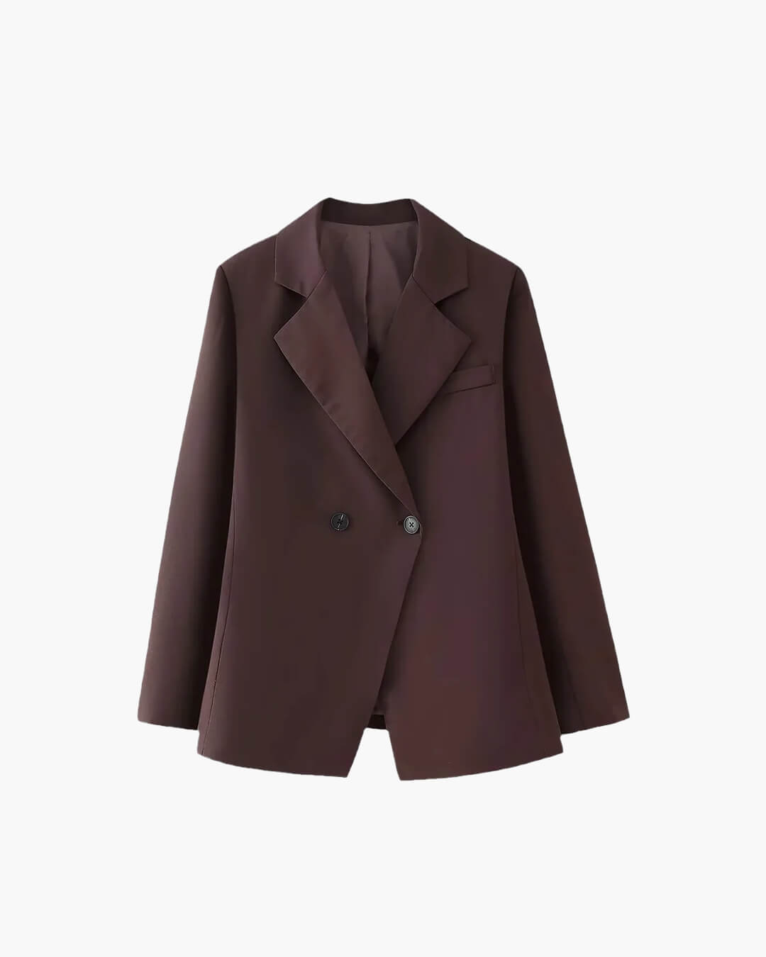 Elisa | Stilfuld dameblazer med asymmetrisk design - Auvéla