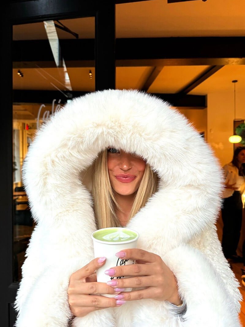 Henna Faux Pelsjakke - Auvéla