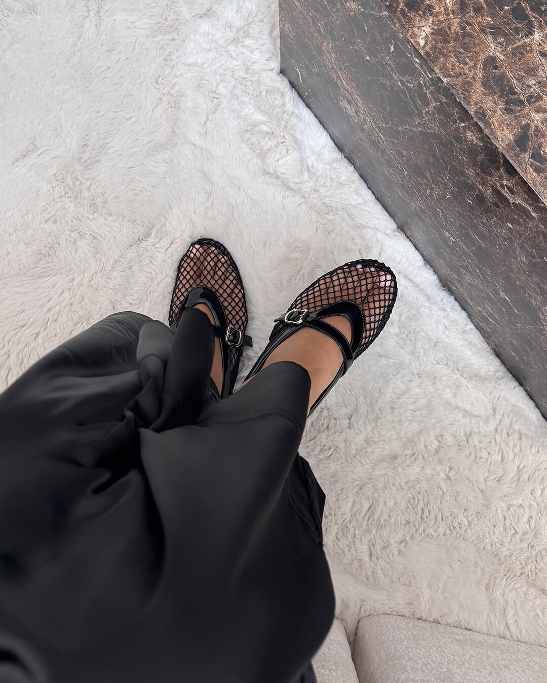 Elise Ballerina – Komfortabel Åndbar Mesh Sko med Antislip - Auvéla