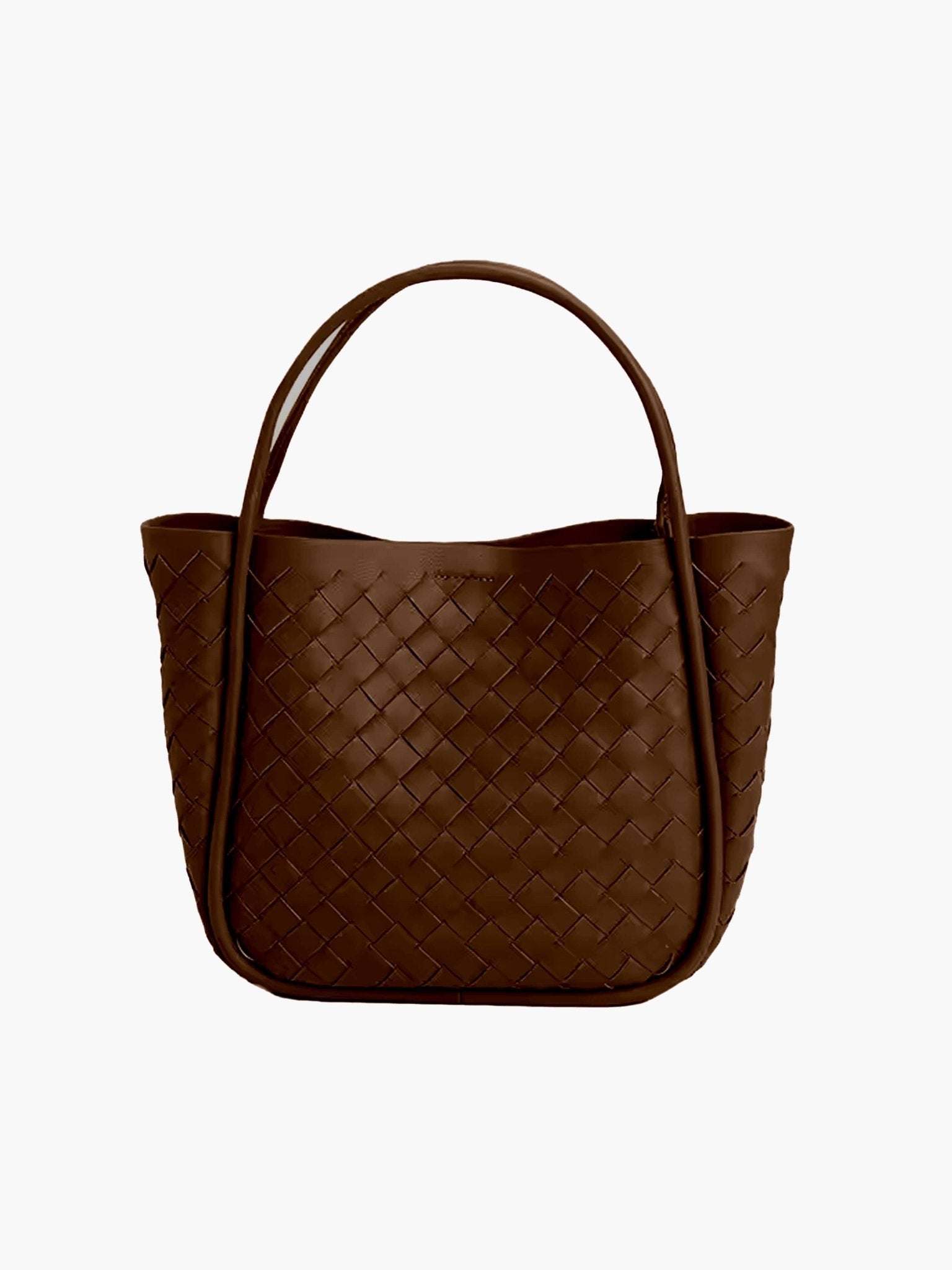 Rizelle Faux Leather Tote Bag - Auvéla