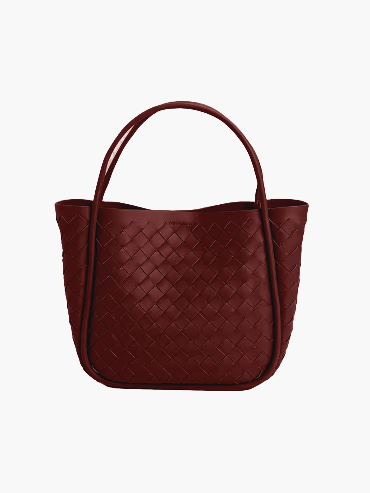 Rizelle Faux Leather Tote Bag - Auvéla