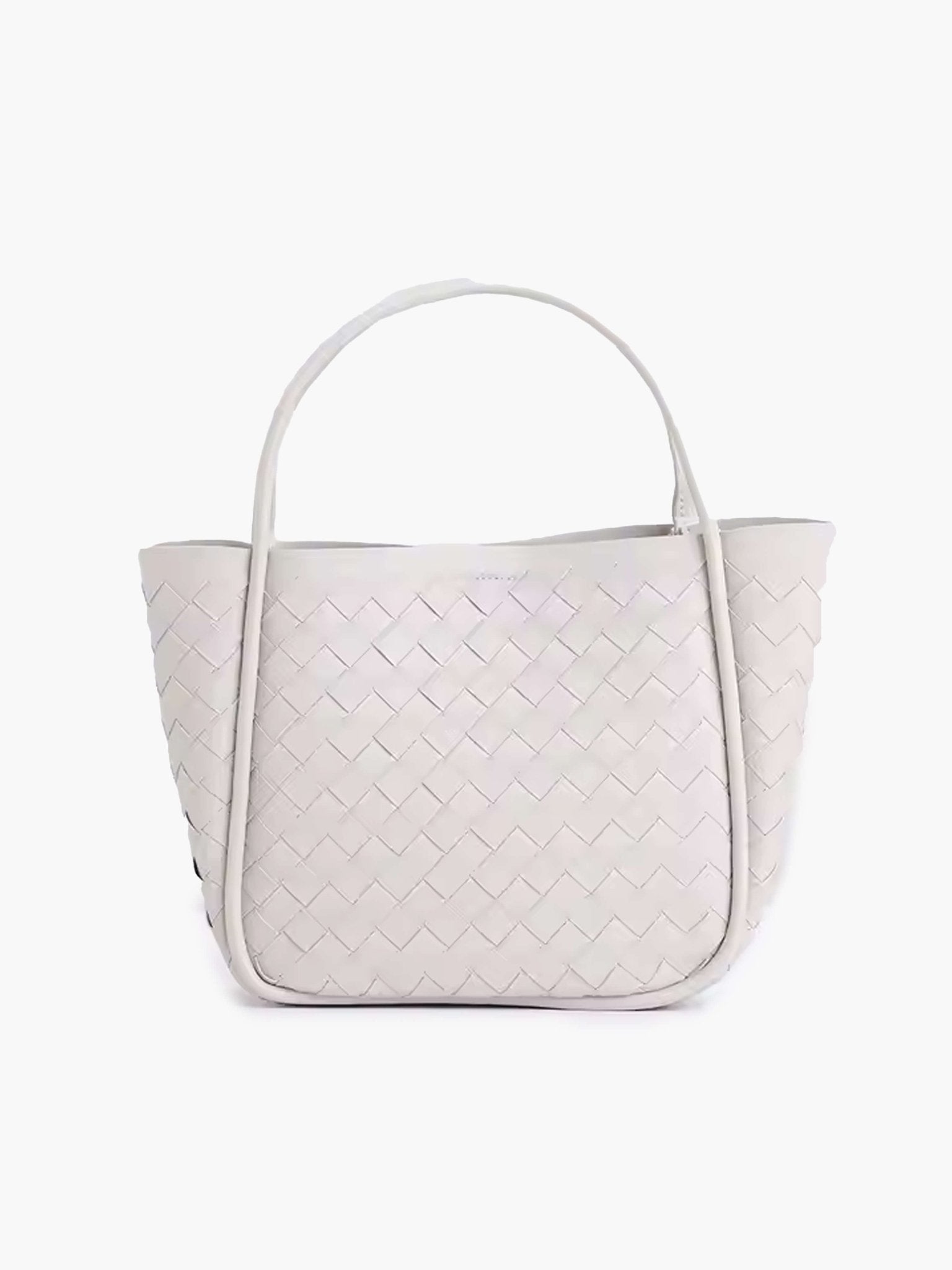 Rizelle Faux Leather Tote Bag - Auvéla