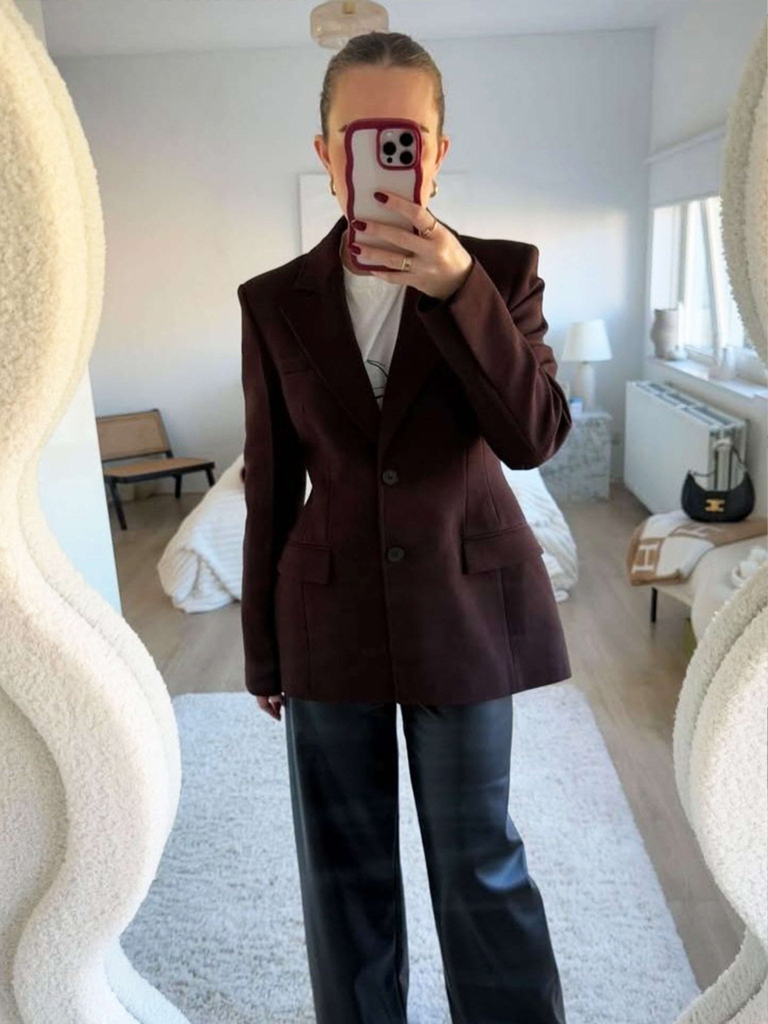 Zarla blazer med lange ærmer - Auvéla