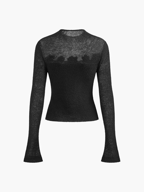 Lotte | Blooming deluxe strikket top - Auvéla