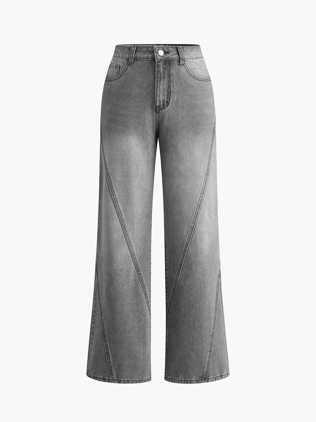 Noa | Retro denim klassiske lige jeans - Auvéla