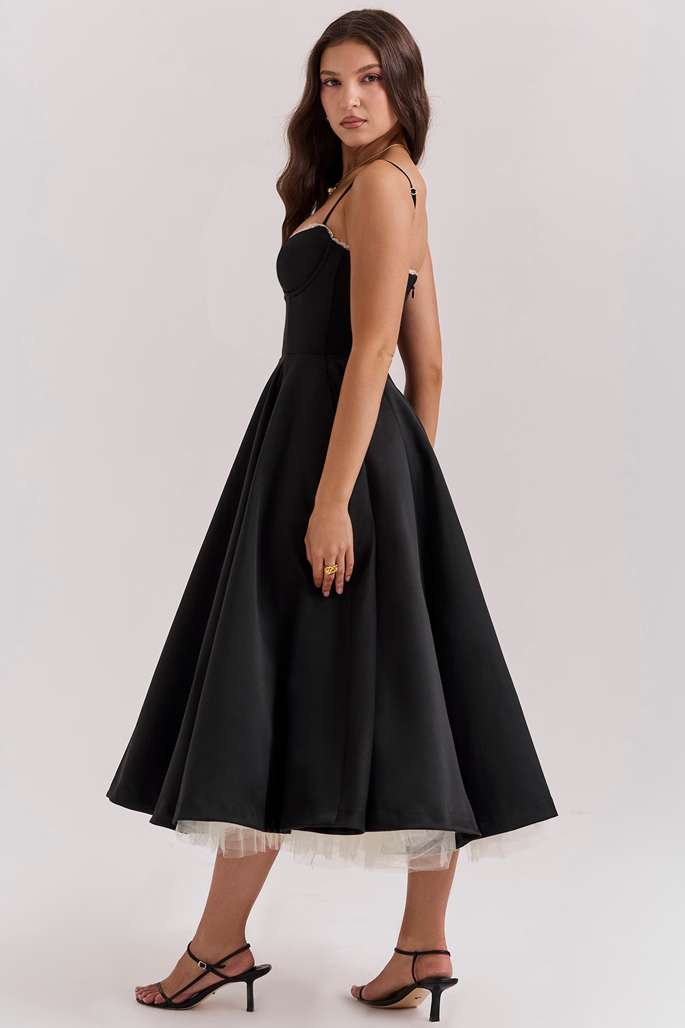 Alina™ | Corset Midi Kjole - Auvéla