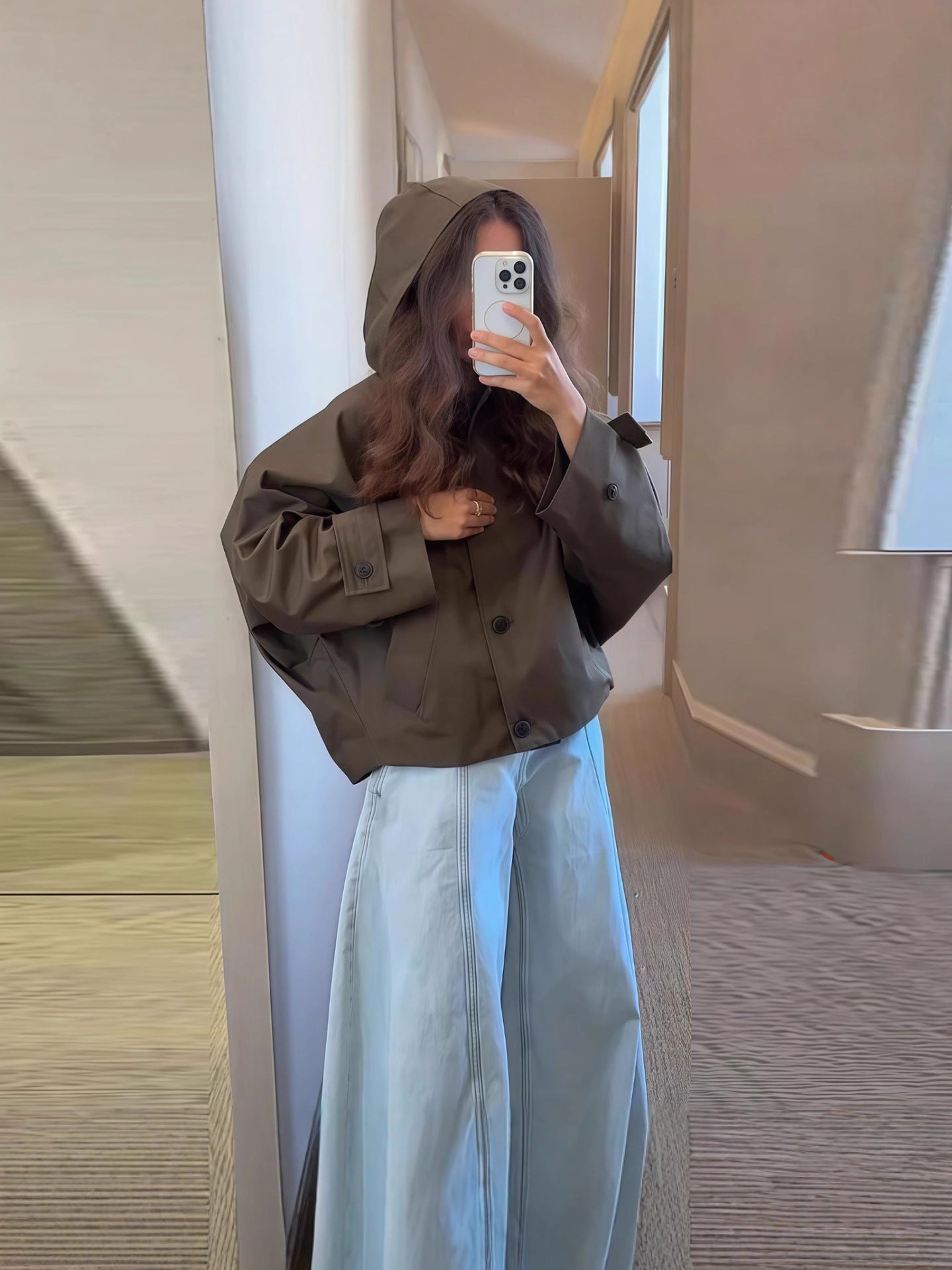 Liv | Oversized Hoodie Jakke - Auvéla