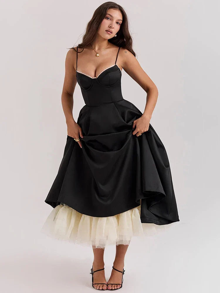 Camyra™ | Elegant Midikjole - Auvéla