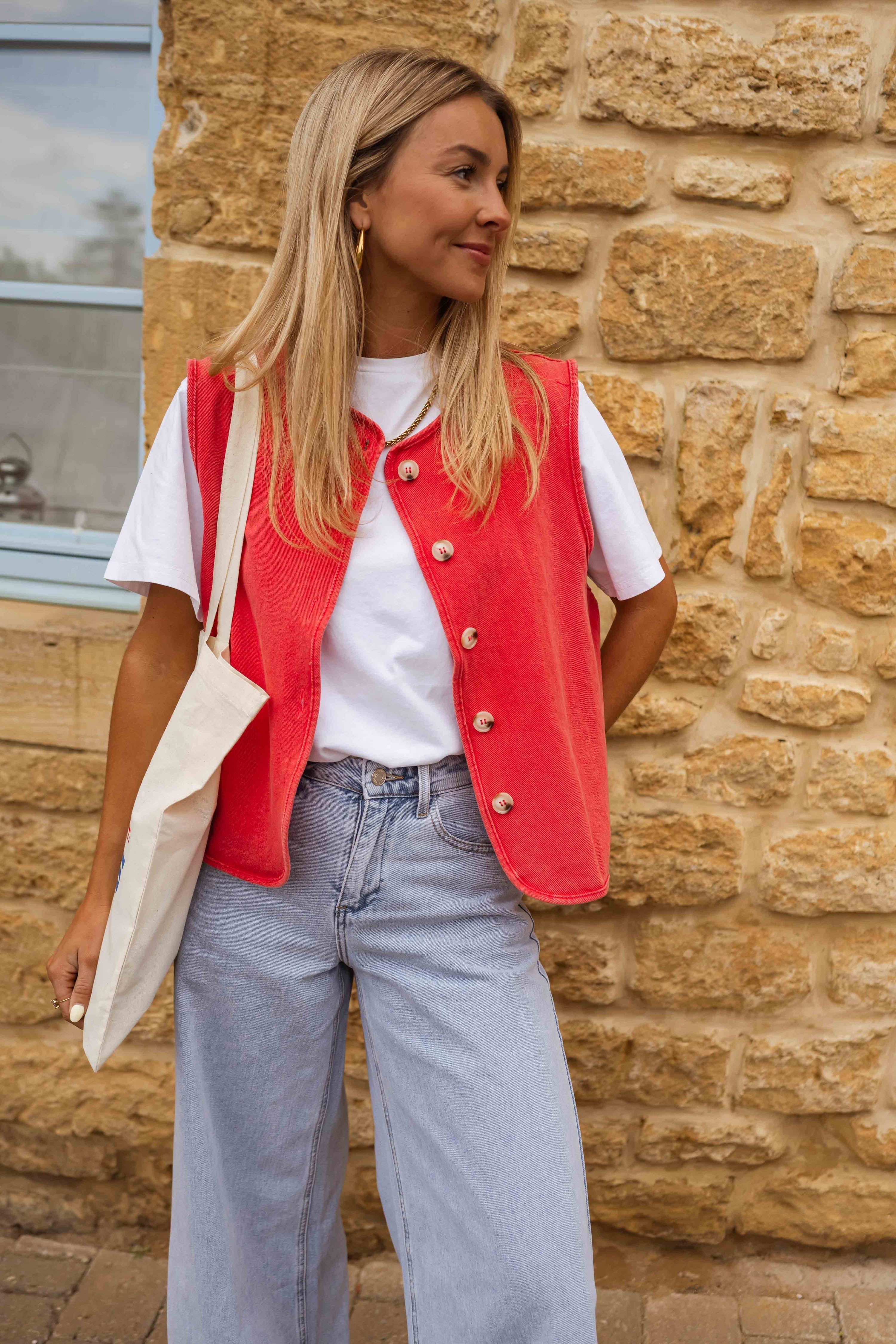 Lina™ | Sommervest med retroflair - Auvéla