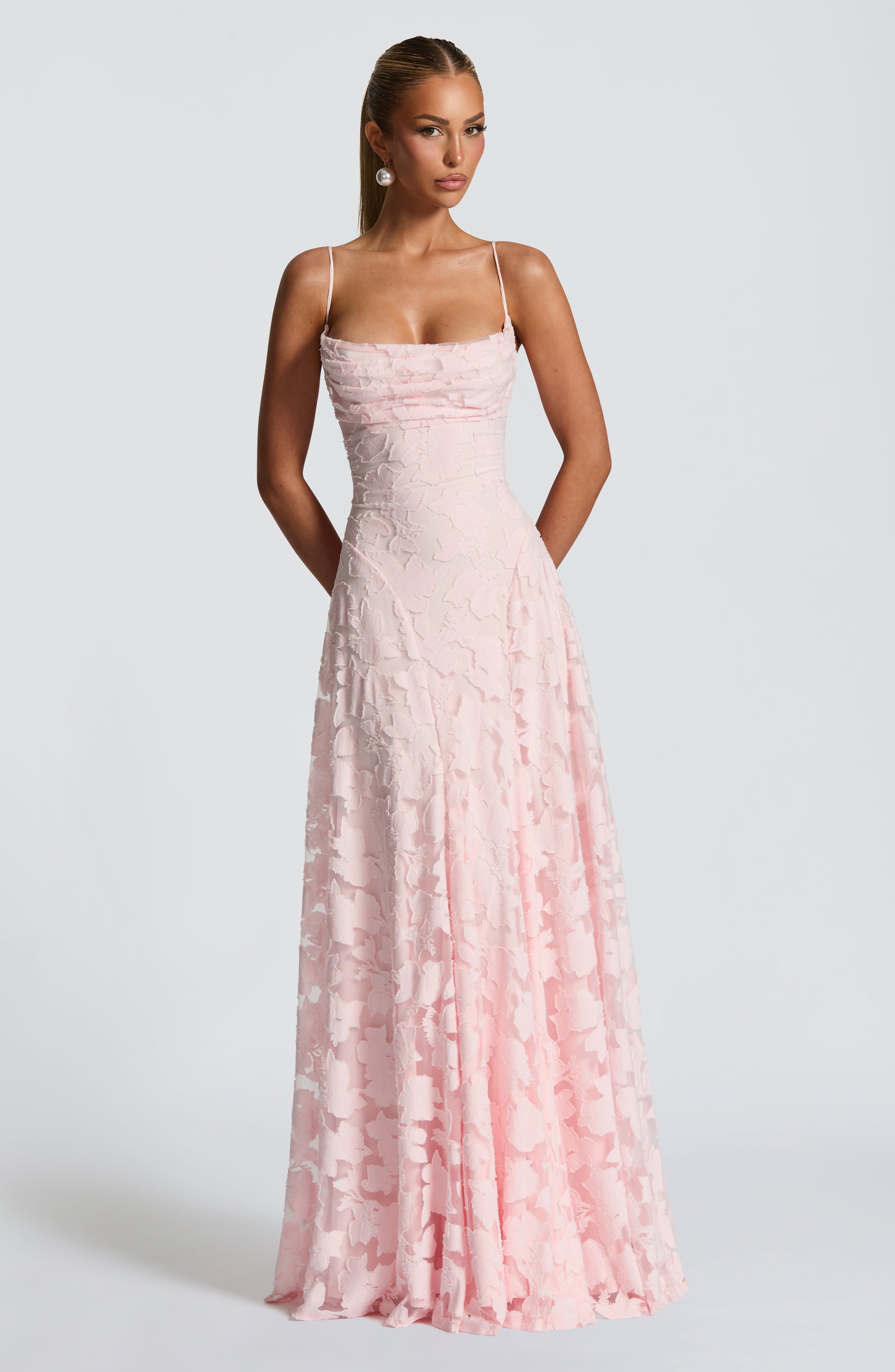Francisa™ | Blonder Corset Maxi Kjole - Auvéla