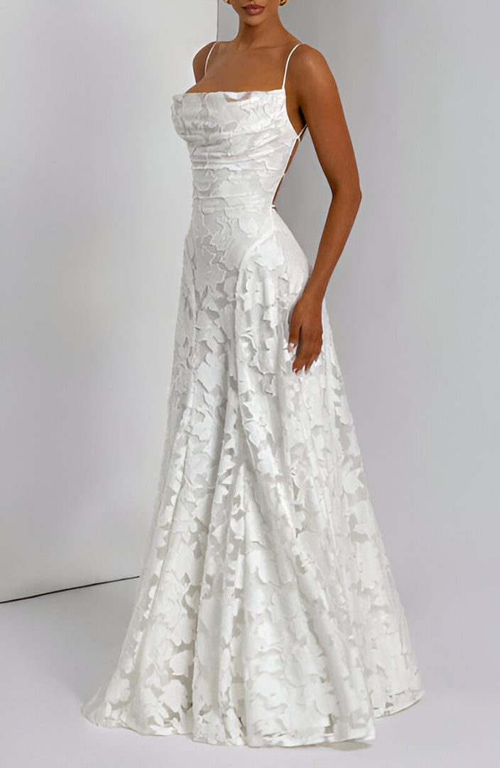 Francisa™ | Blonder Corset Maxi Kjole - Auvéla