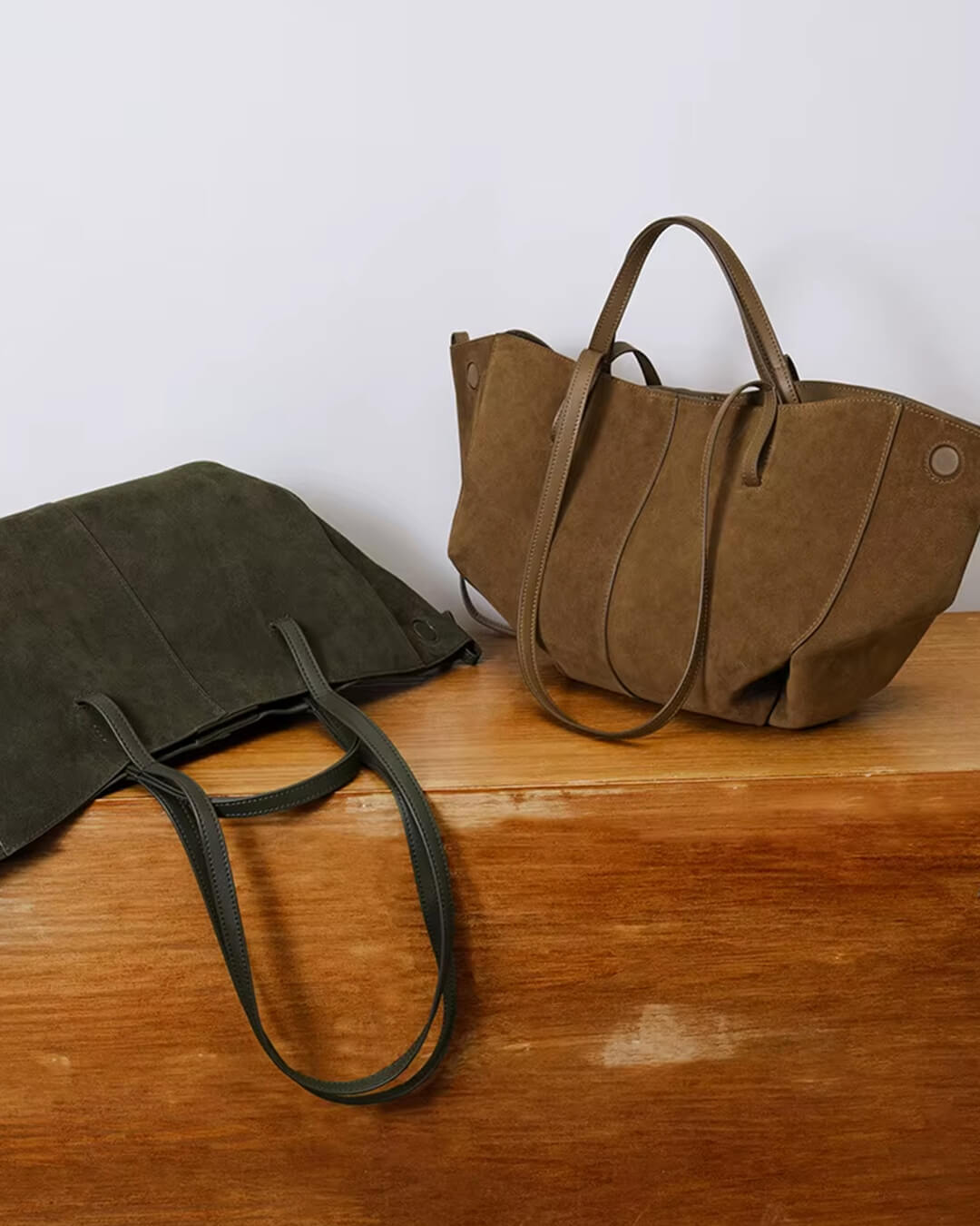 Adriana Suede Tote Bag - Auvéla