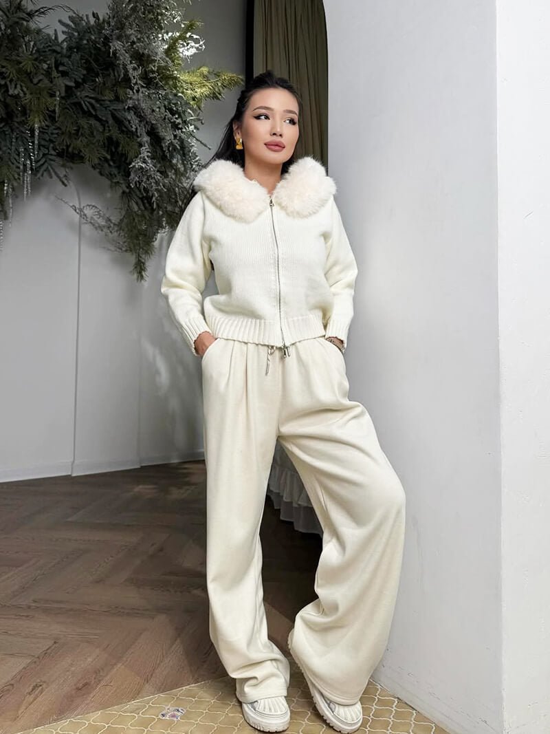 Alison faux pelsjakke - Auvéla