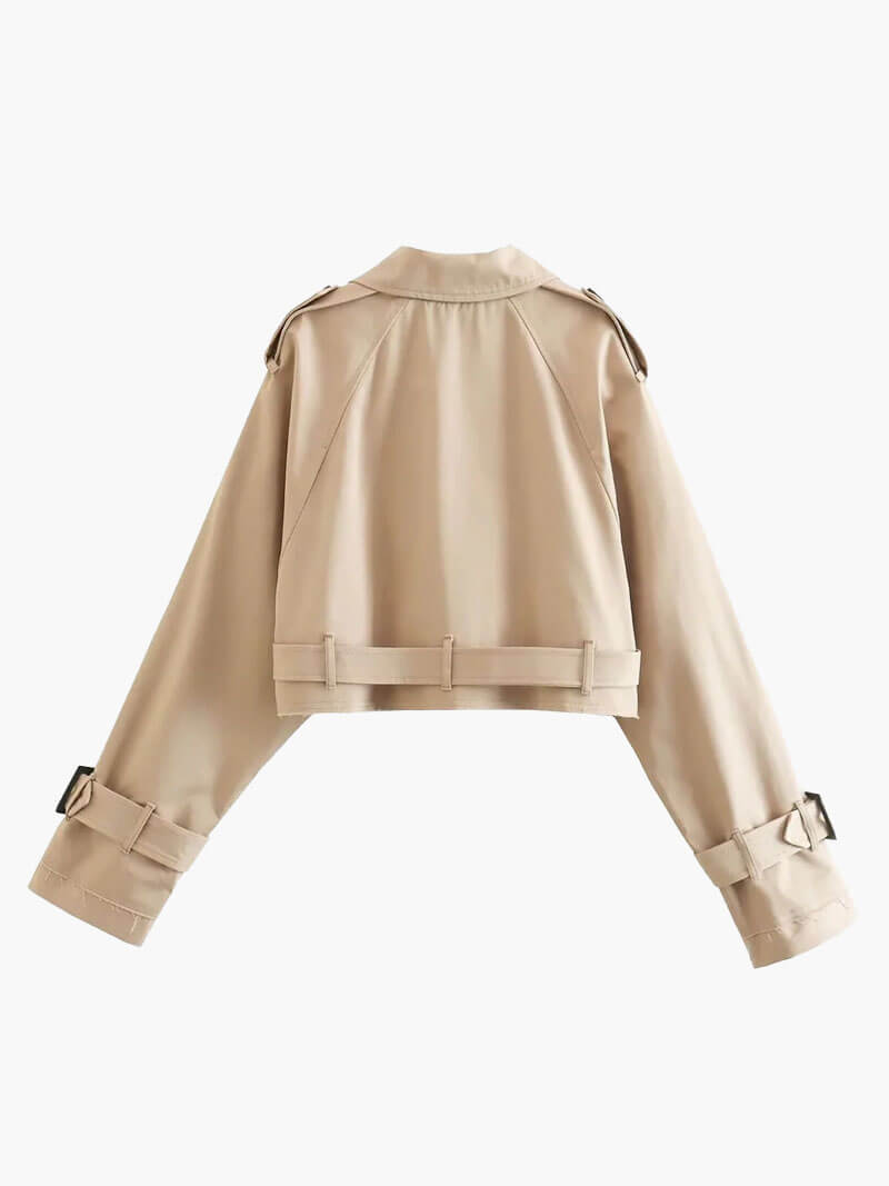 Blair Croppet Trenchcoat - Auvéla