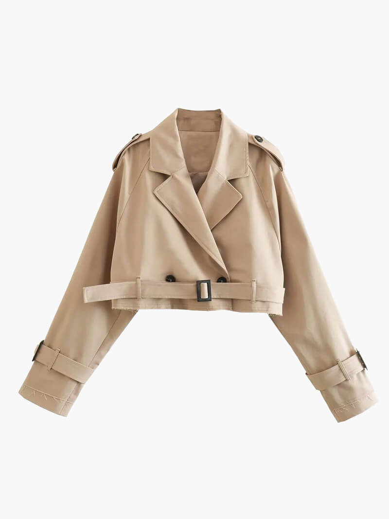 Blair Croppet Trenchcoat - Auvéla
