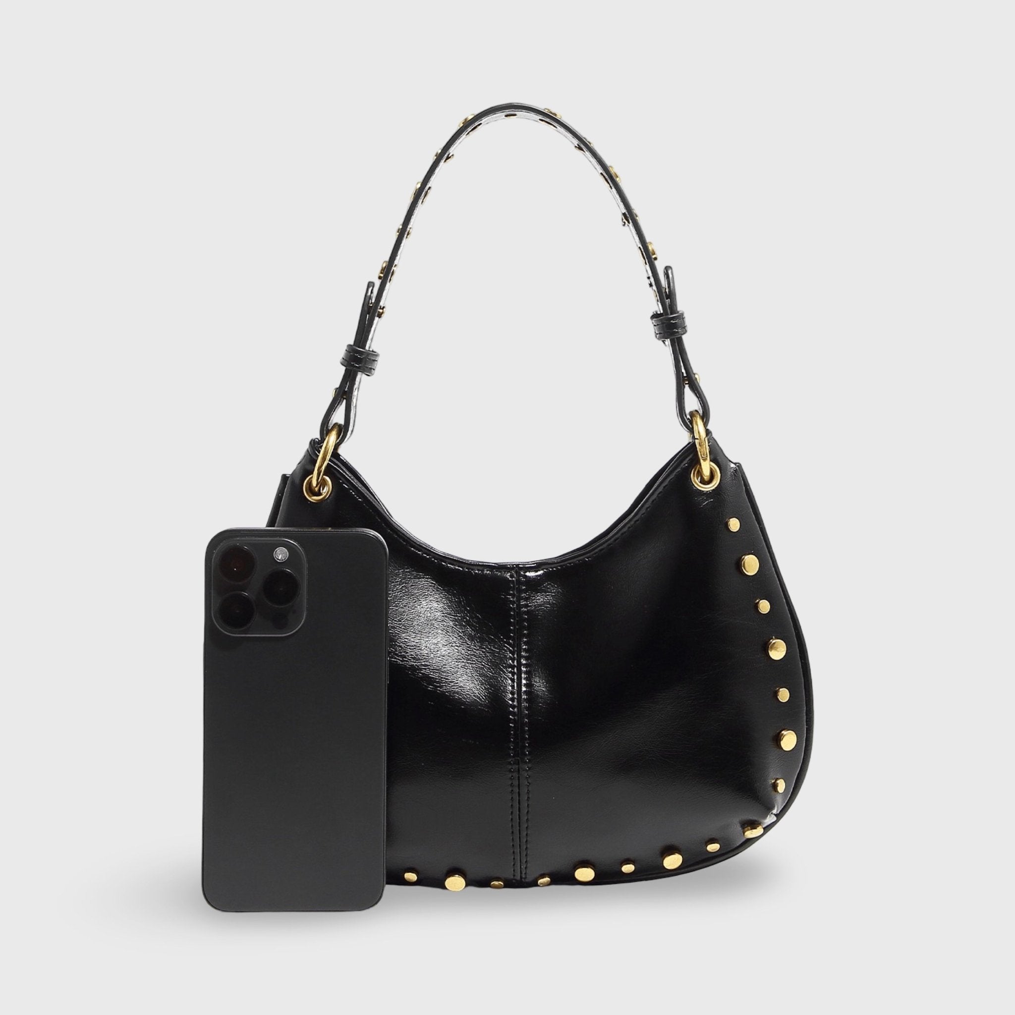 Claudia Bag with Gold Details - Auvéla