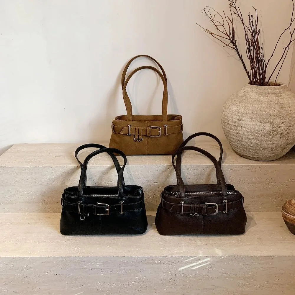 Gemma Retro Texture Tote Bag - Auvéla