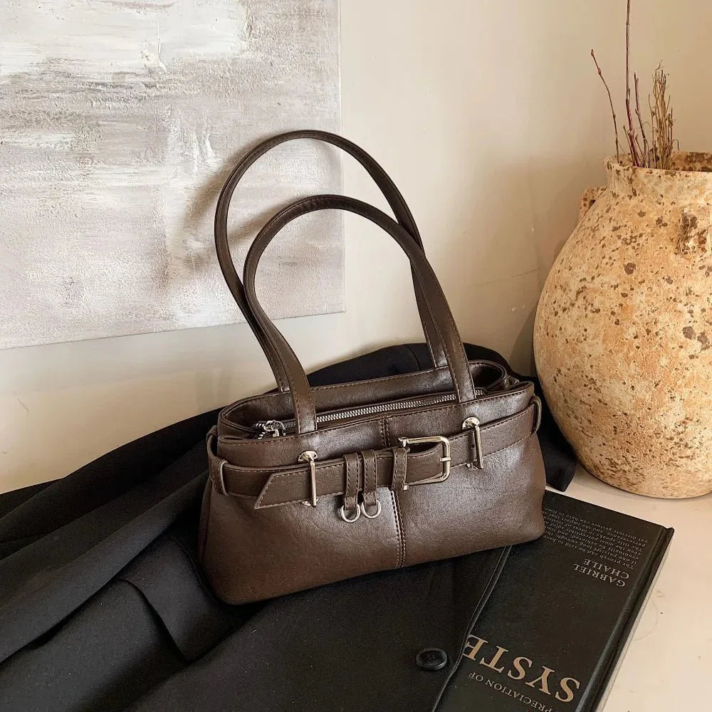 Gemma Retro Texture Tote Bag - Auvéla