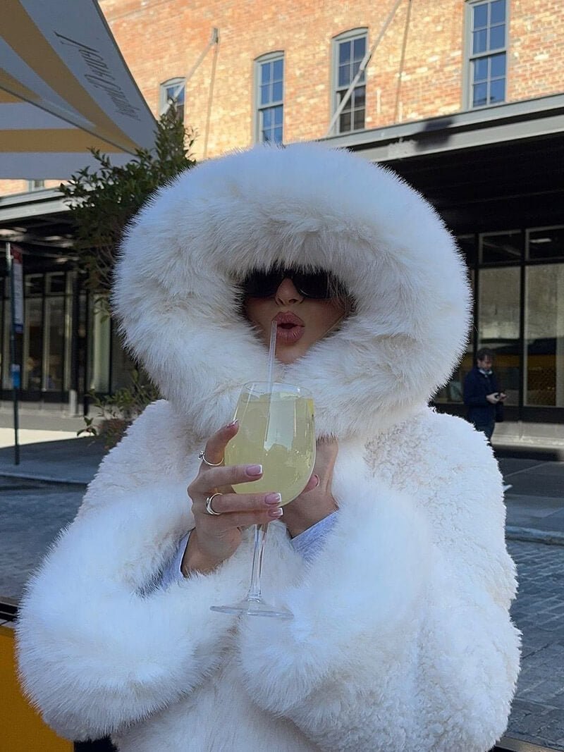 Henna Faux Pelsjakke - Auvéla