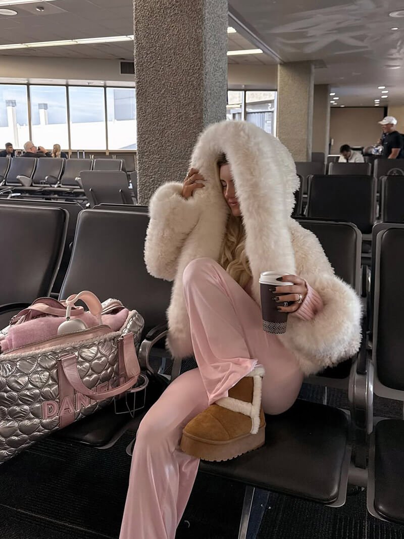 Henna Faux Pelsjakke - Auvéla