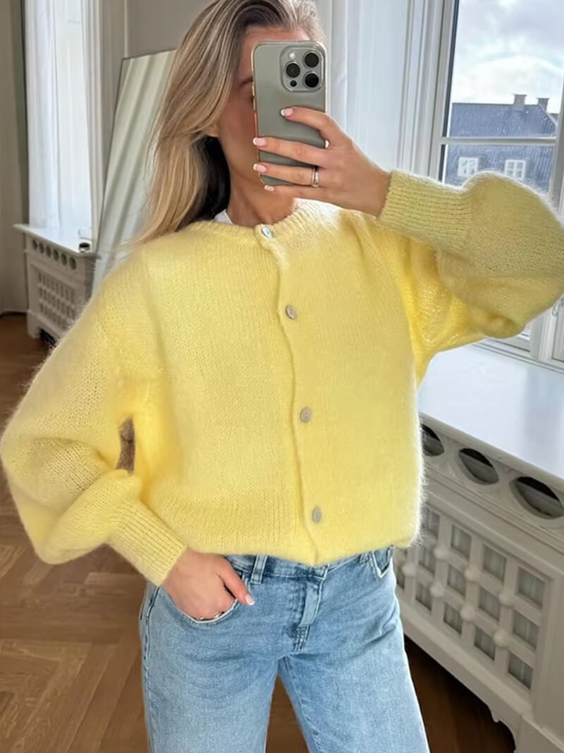 Marlowe Strikket Cardigan - Auvéla