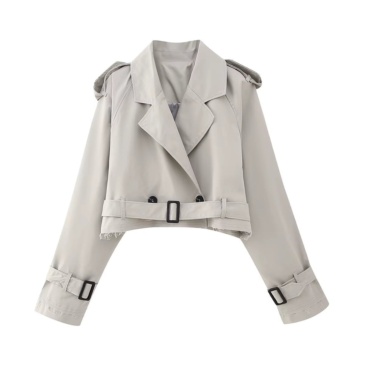 Blair Croppet Trenchcoat - Auvéla