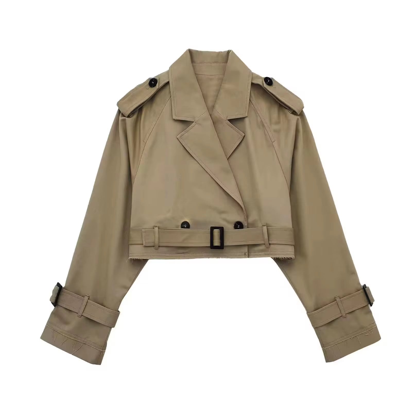 Blair Croppet Trenchcoat - Auvéla