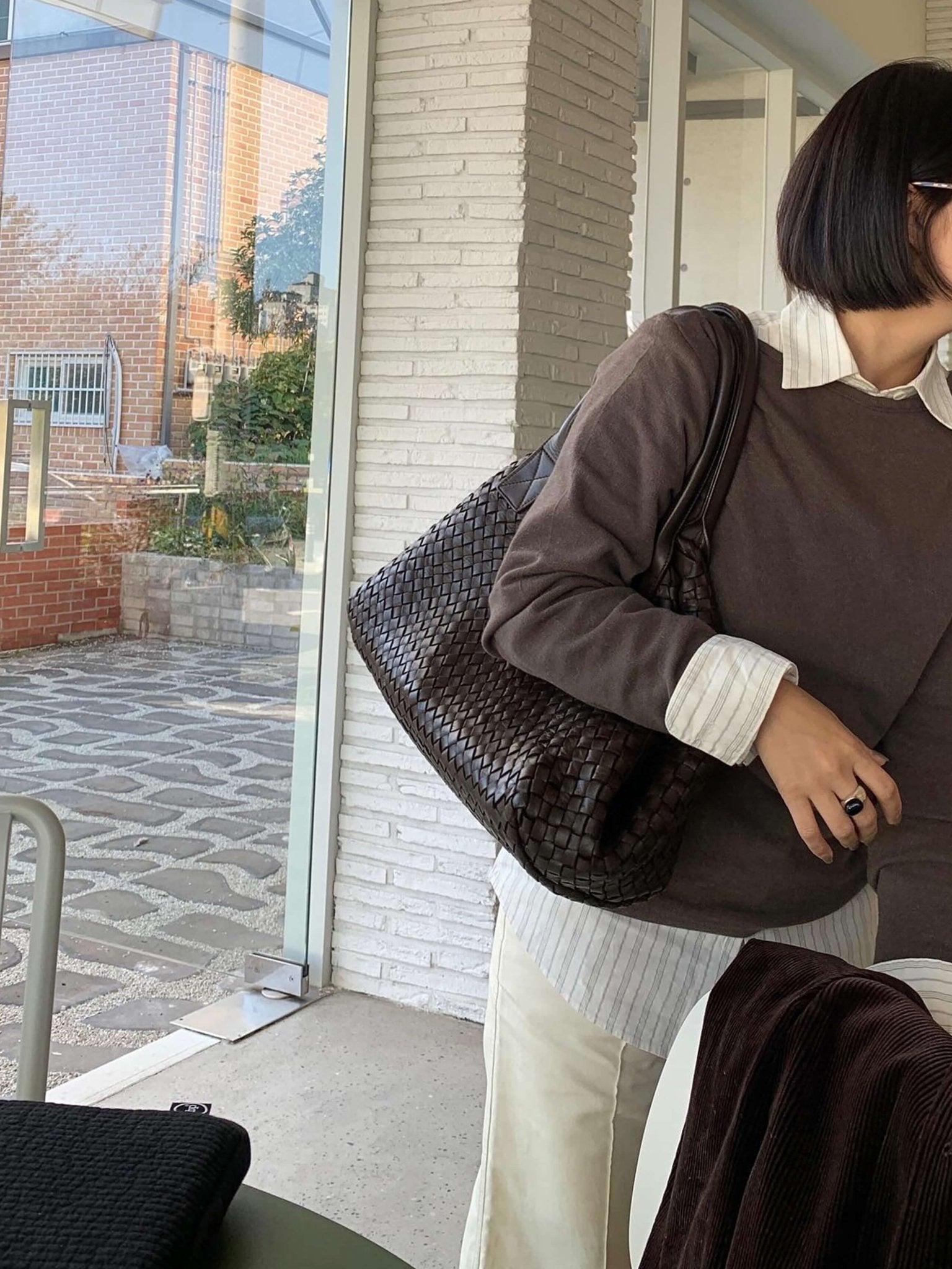 Zarina Vævet Taske - Auvéla