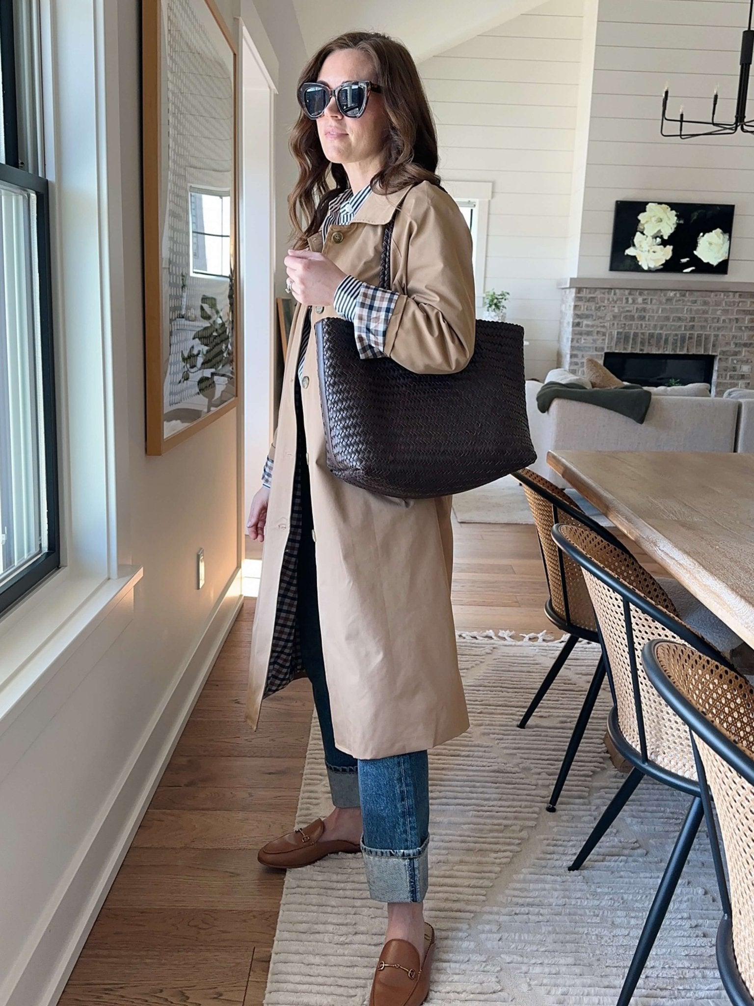 Zarina Vævet Taske - Auvéla