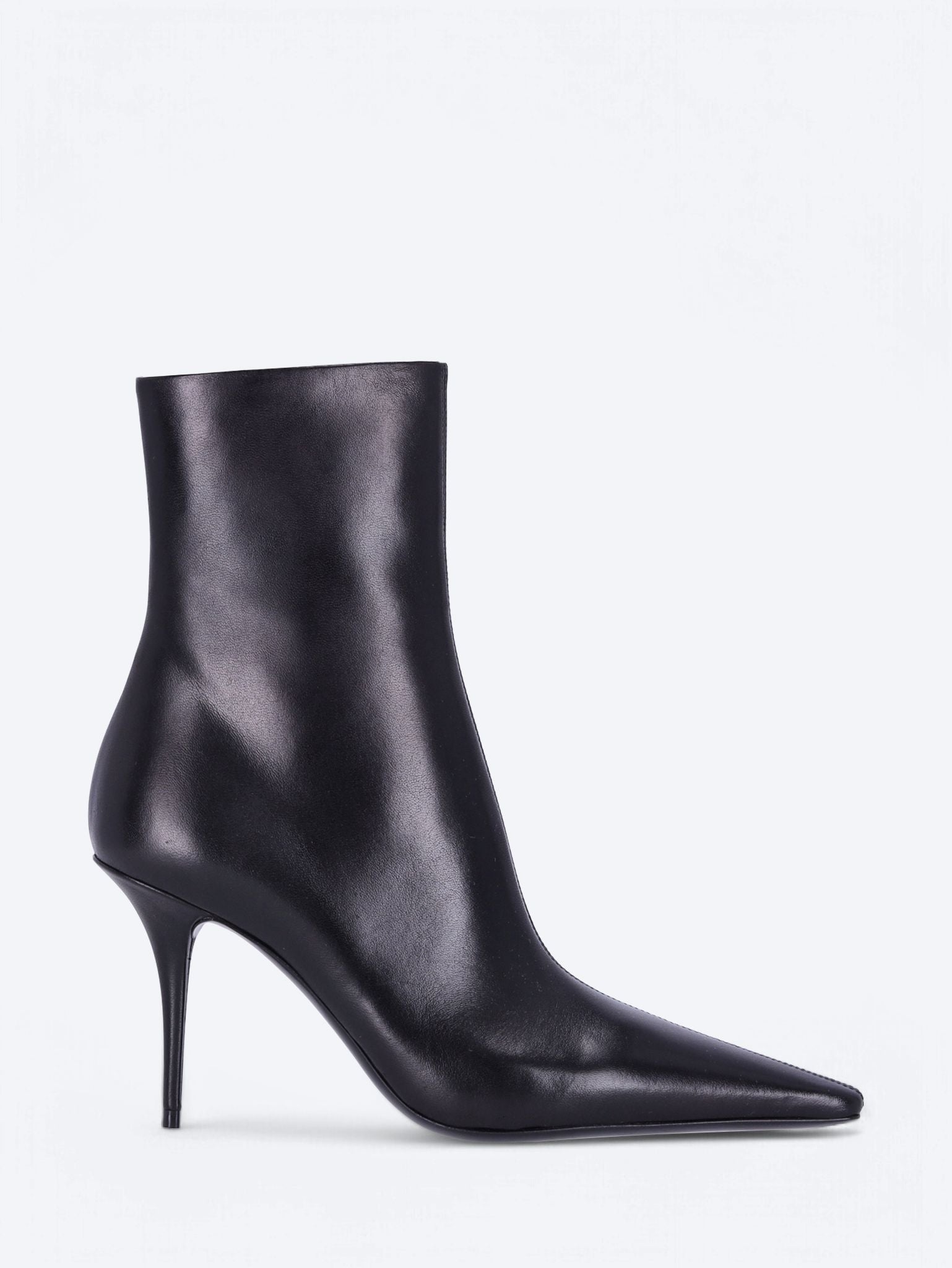Valentina leather booties