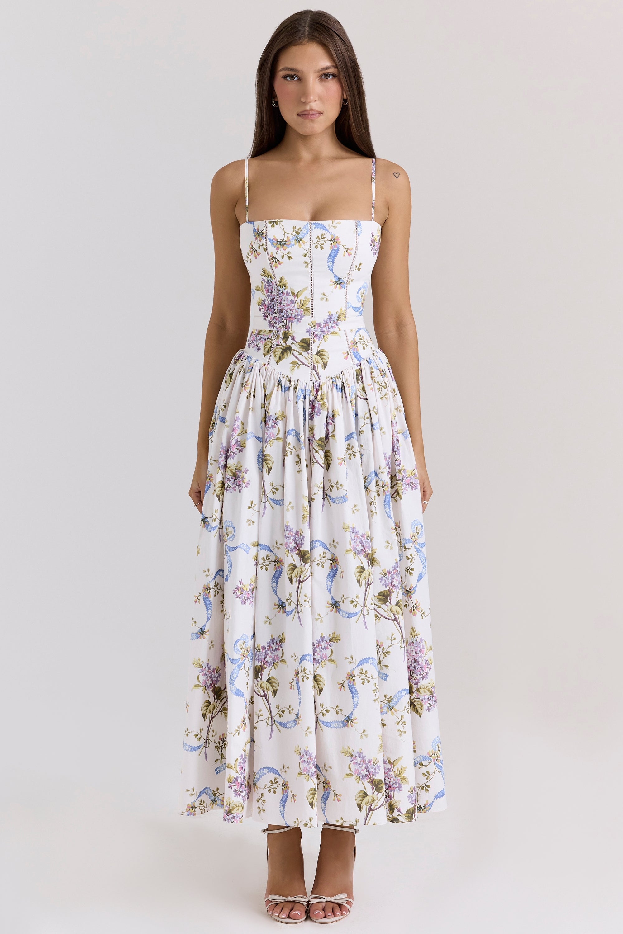 Ysabella™ | Vintage Bånd Sommerkjole - Auvéla